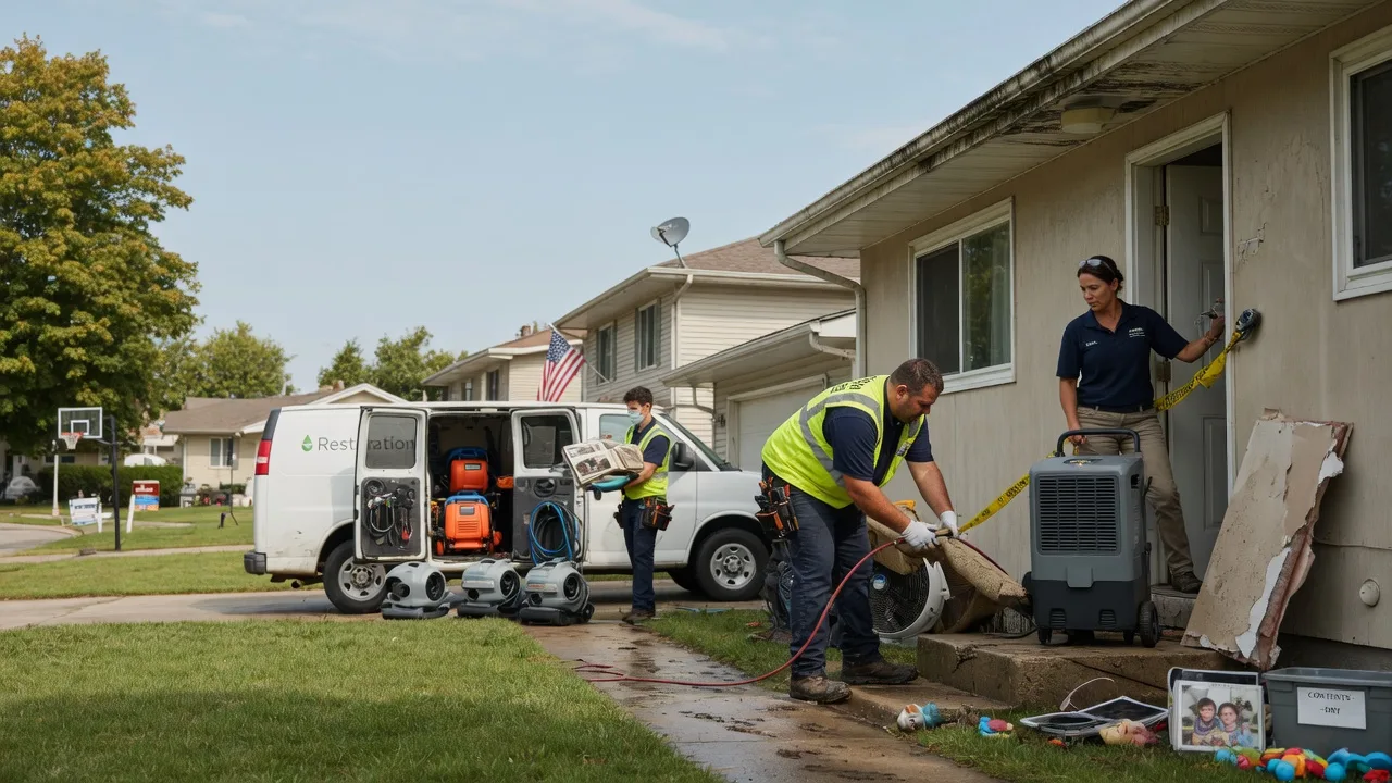 Water Damage Restoration in Houtzdale, PA near me